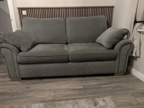 DFS grey 3 and 2 seater sofa