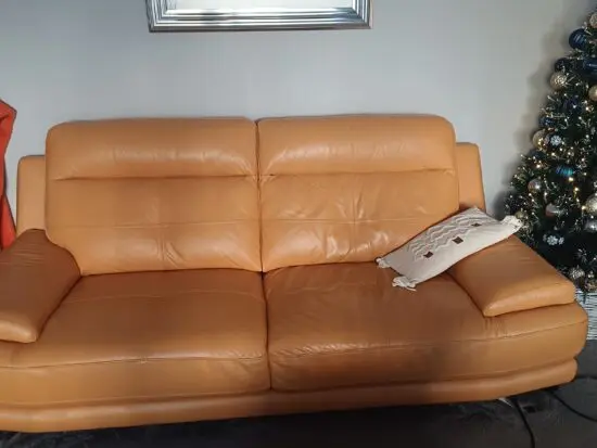Harvey's leather sofas
