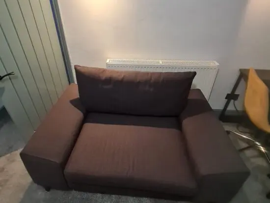 FCUK charcoal snuggle chair