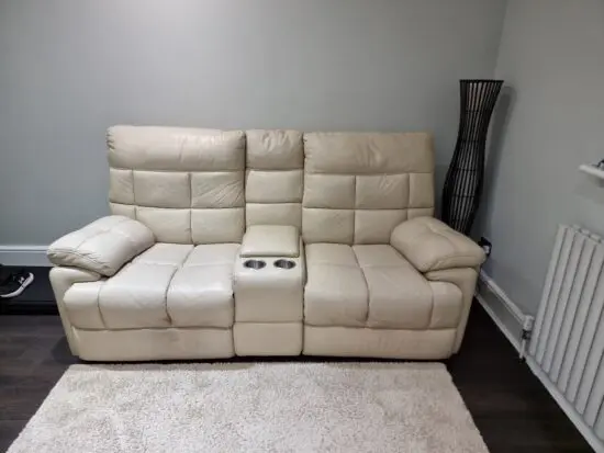 Harveys Electric Recliner Beige 2 Seater Sofas