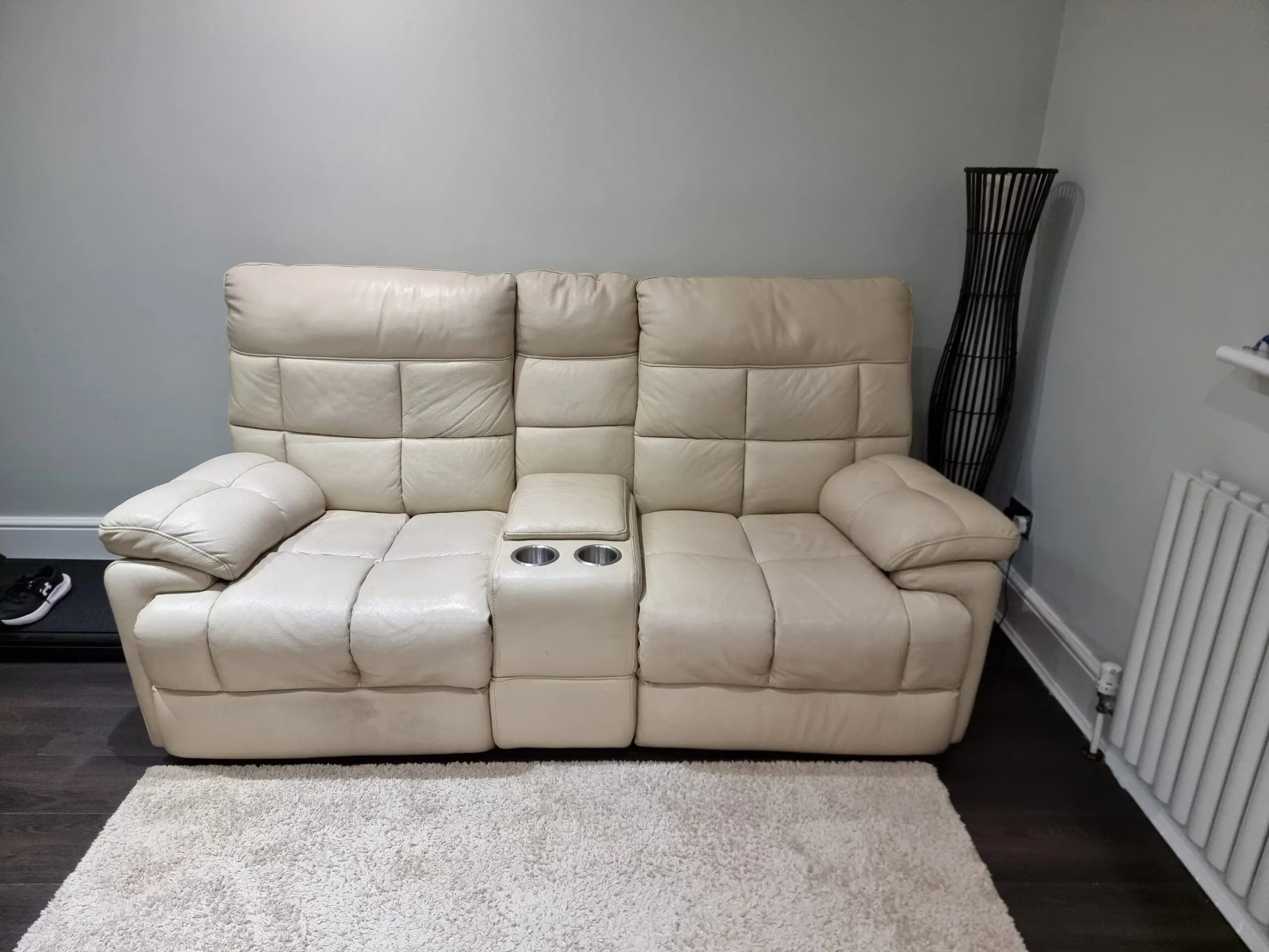 Harveys Electric Recliner Beige 2 Seater Sofas