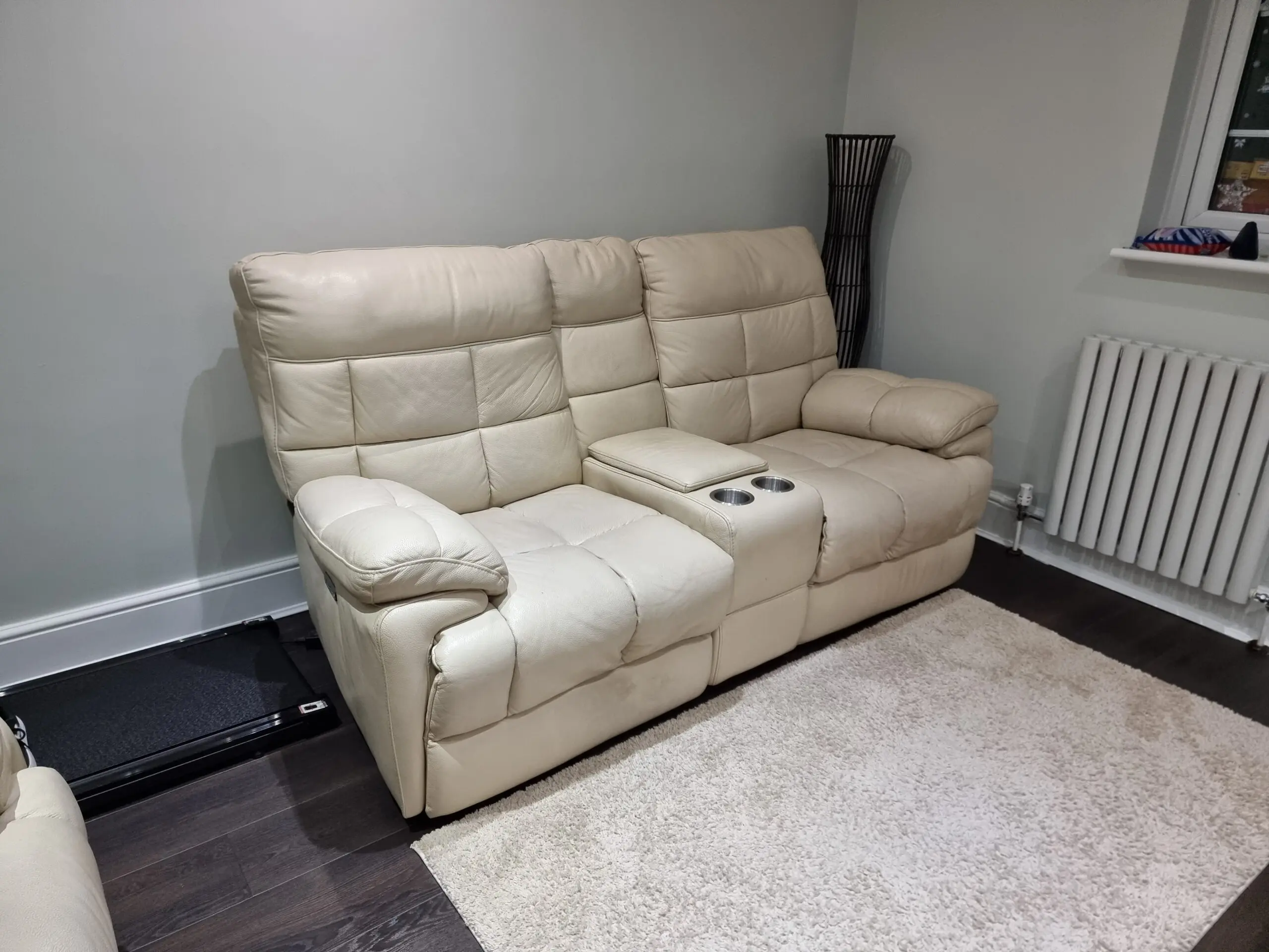 Harveys Electric Recliner Beige 2 Seater Sofas