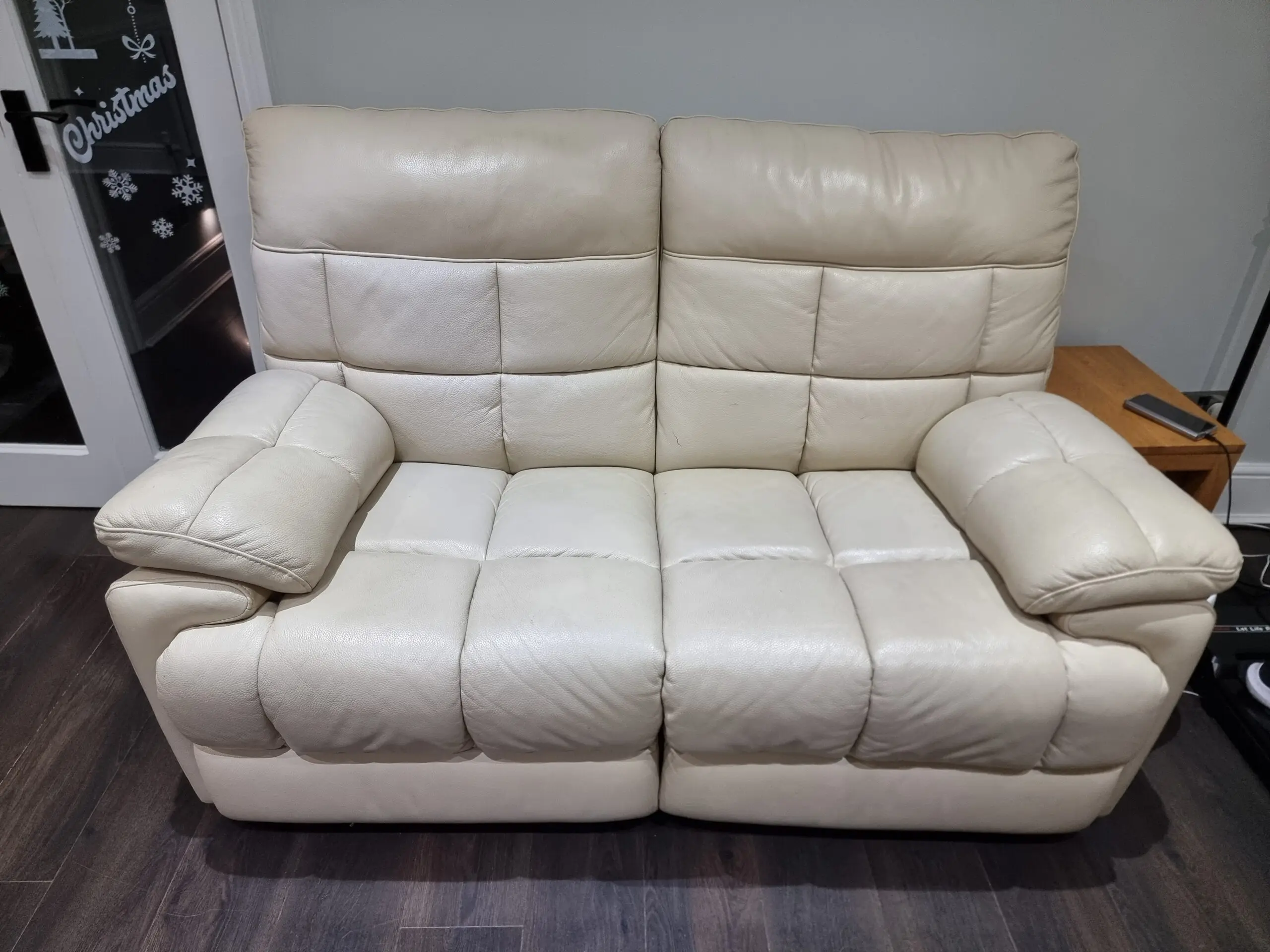 Harveys Electric Recliner Beige 2 Seater Sofas