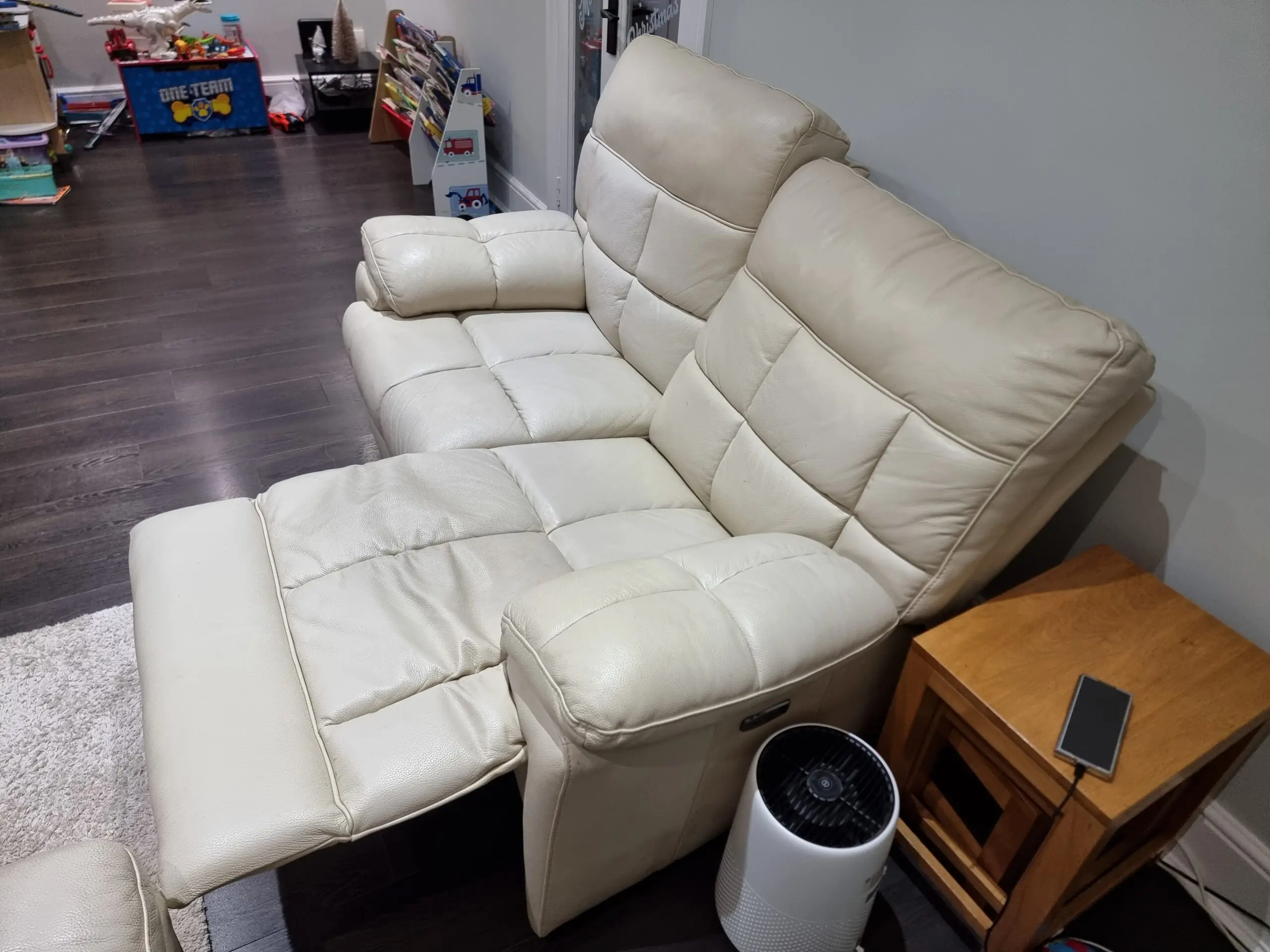 Harveys Electric Recliner Beige 2 Seater Sofas