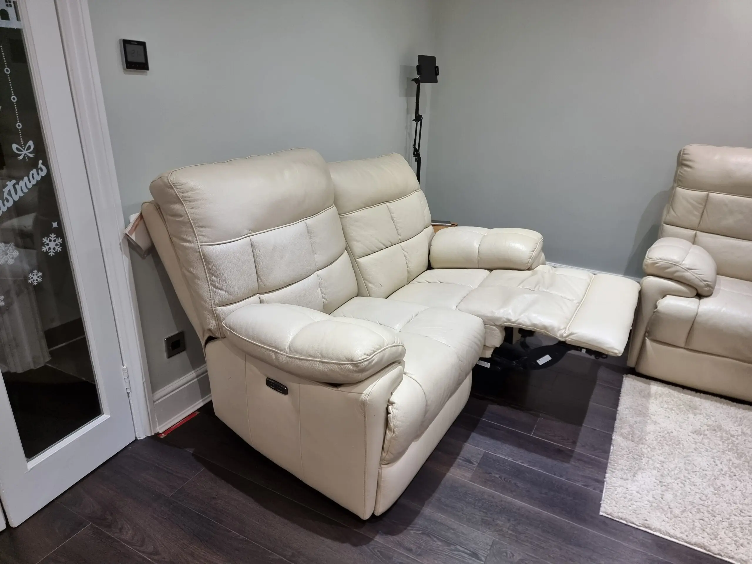 Harveys Electric Recliner Beige 2 Seater Sofas