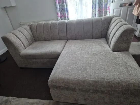 Sofology 3 seater Fabric Sofa with chaise