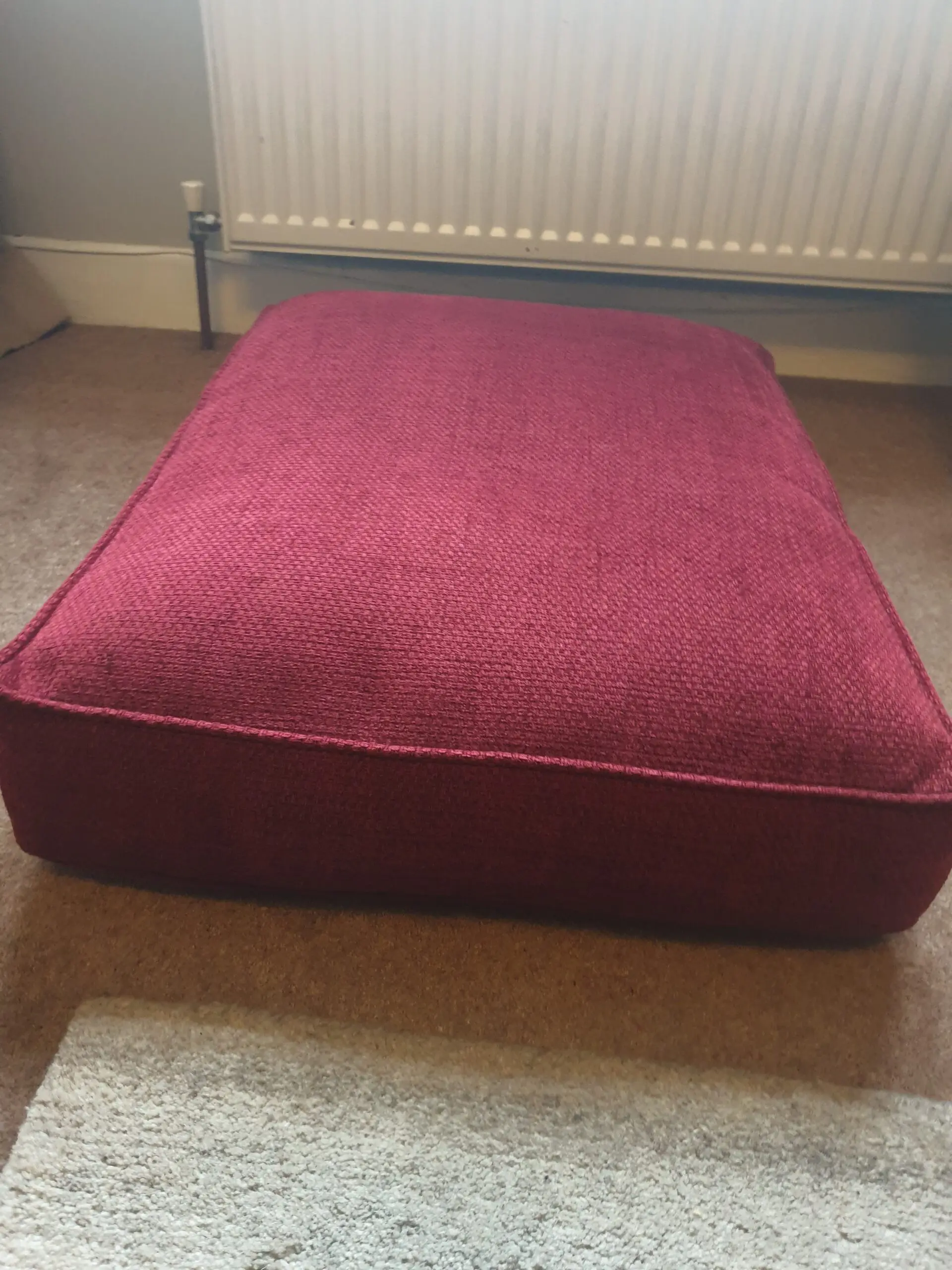 Beautiful bespoke Laura Ashley Red 3 Piece Sofa Set