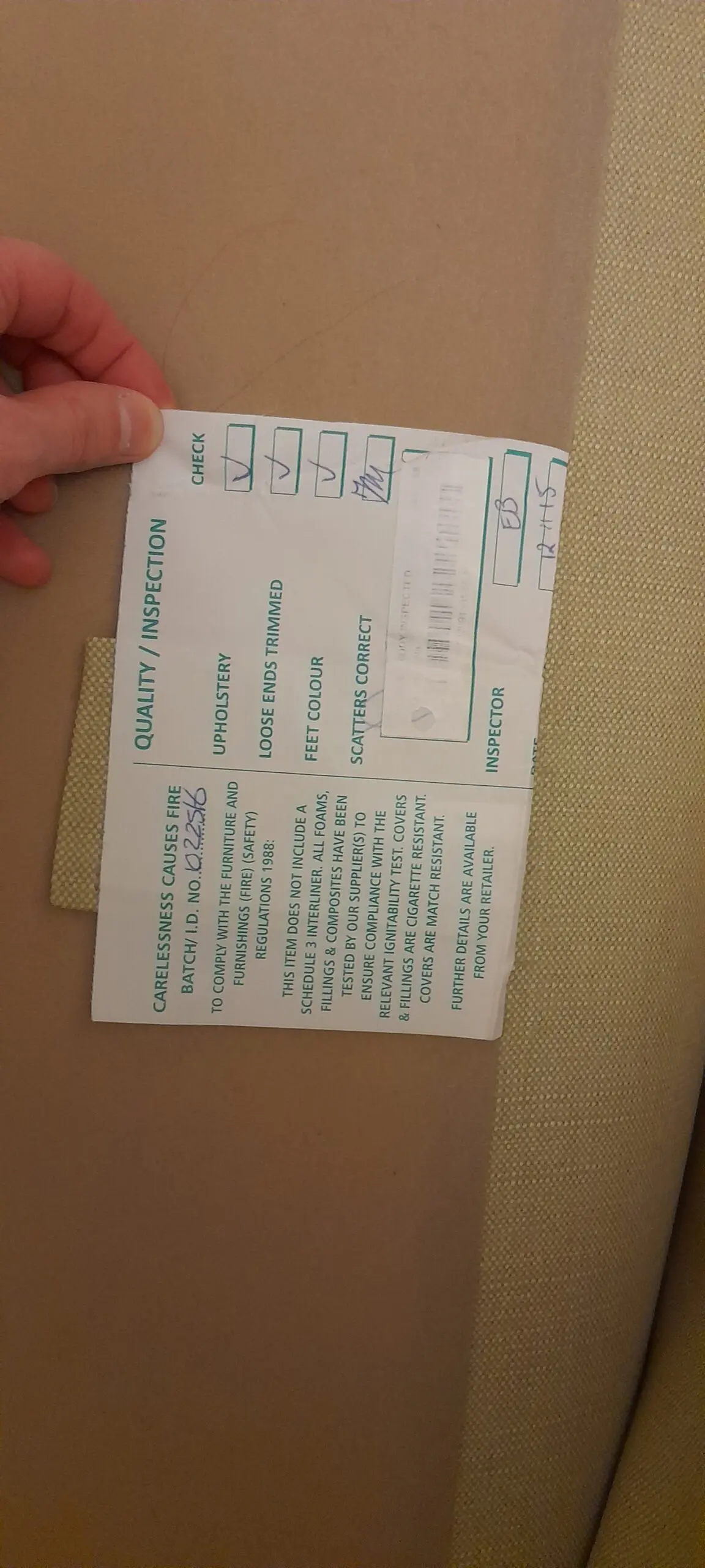 Sofa Workshop Pale green 'Peta' Sofa