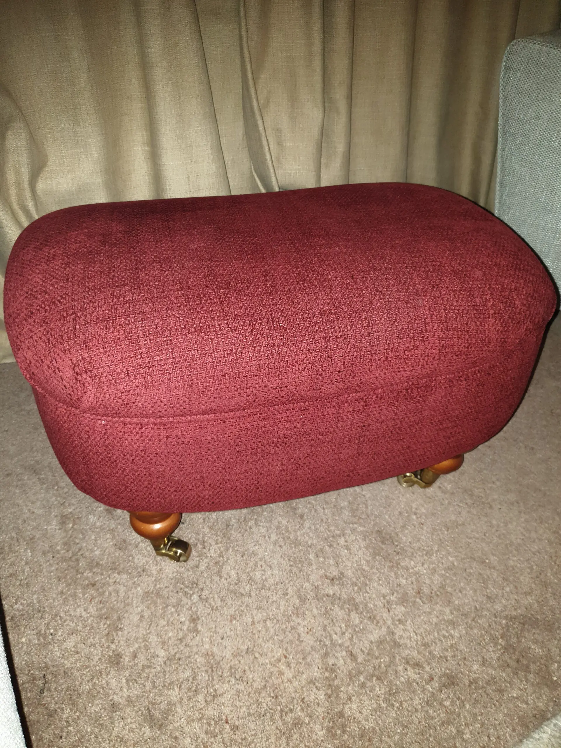 Beautiful bespoke Laura Ashley Red 3 Piece Sofa Set