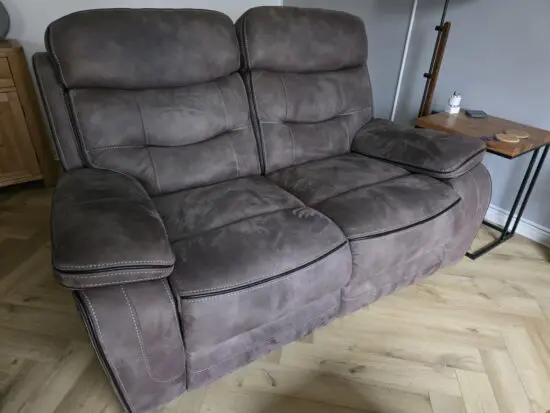 DFS NOAH Graphite FB 2S Manual Recliner