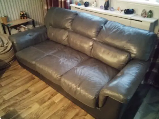 SCS grey 3 seat sofa