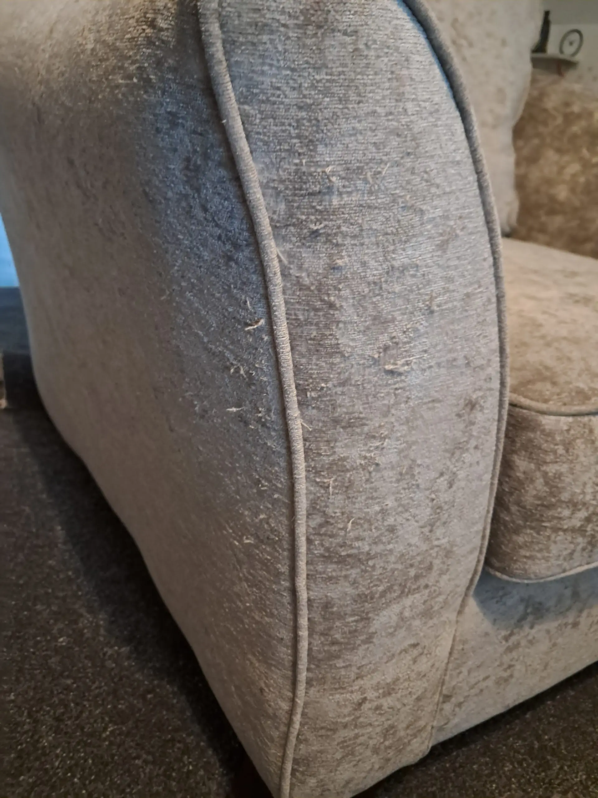 Annalise II 4 STR Split Sofa with Standard Chair and Small Storage Stool