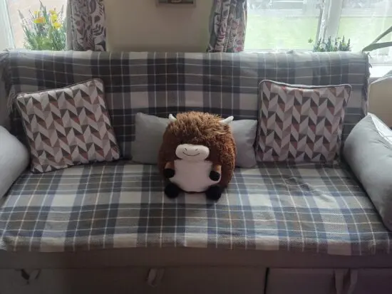 3 Seater Fabric Sofabed