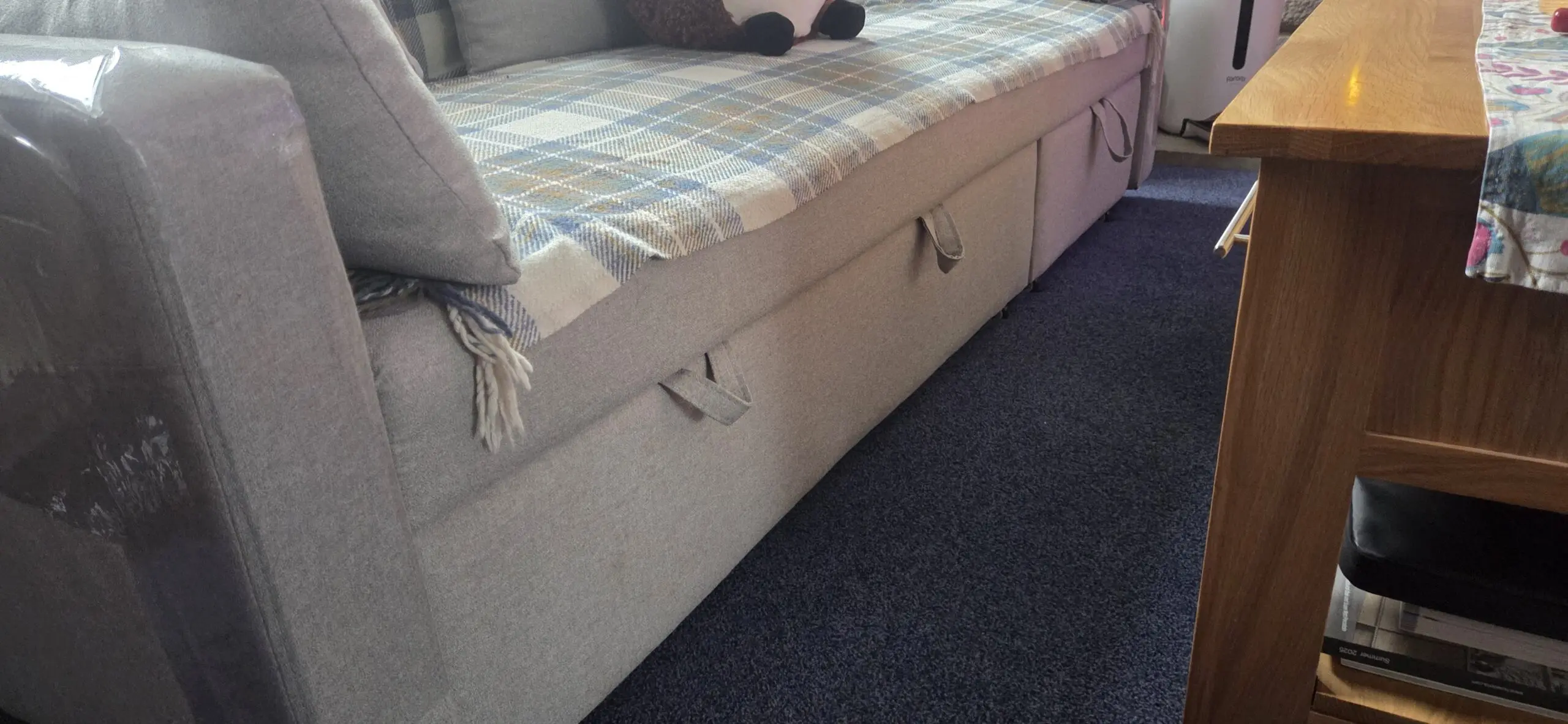 3 Seater Fabric Sofabed