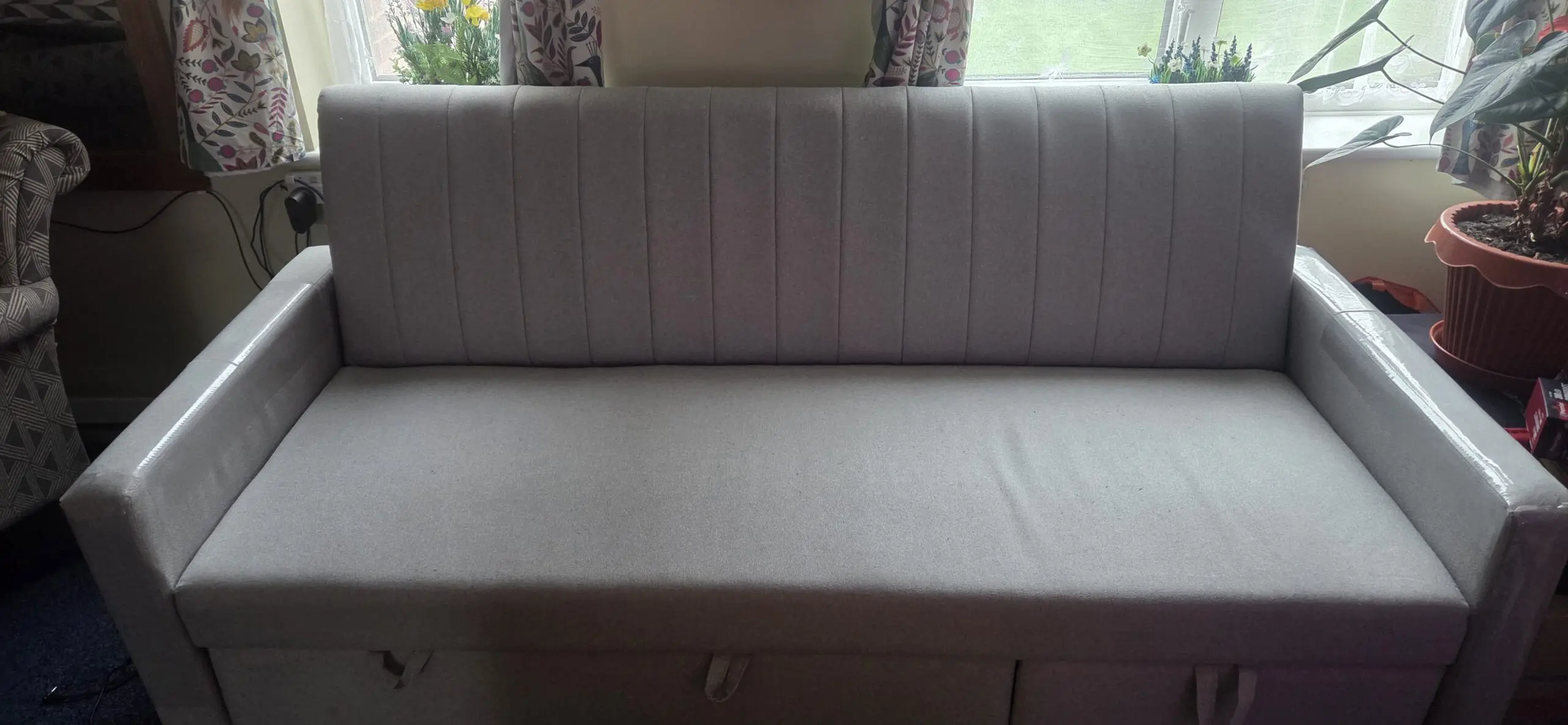 3 Seater Fabric Sofabed