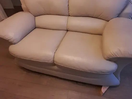 DFS BEIGE 2 SEATER SOFA