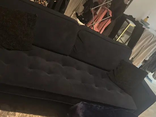 Dusk Sloane 3 seater in midnight