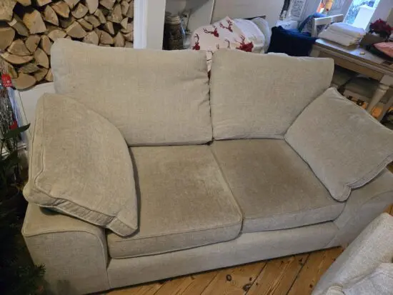 Barker & Stonehouse Beige 2 seater