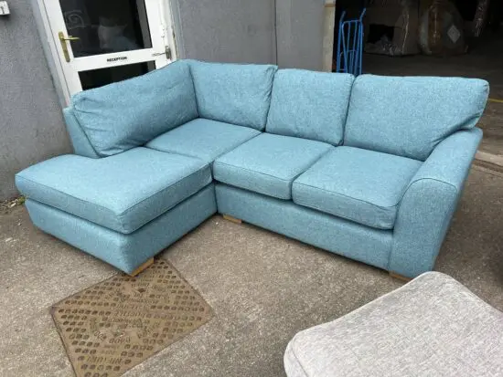 Next Stamford L-Shaped High Back Corner Sofa For Sale