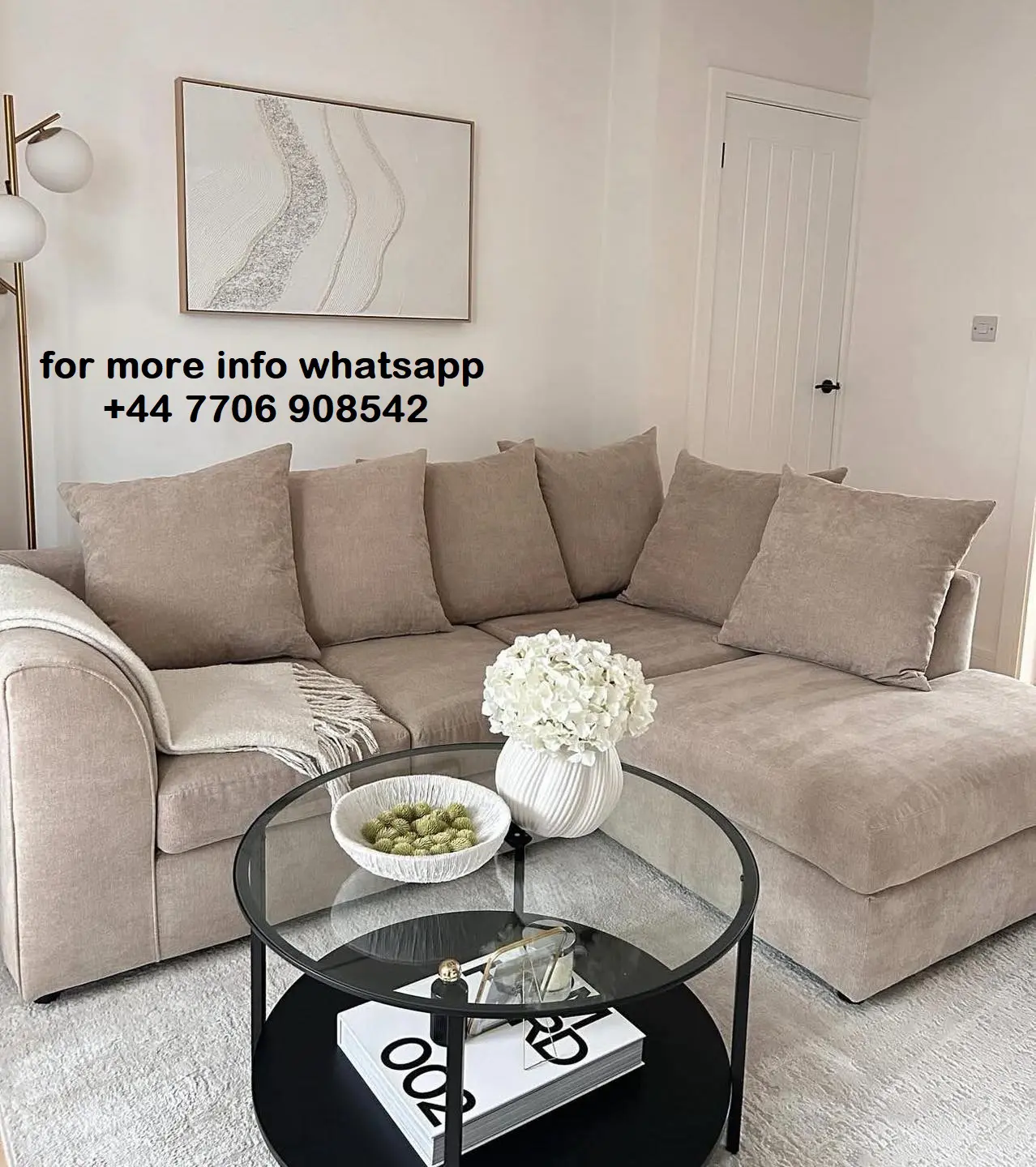 DFS 4x Seater L Shape Corner Sofa