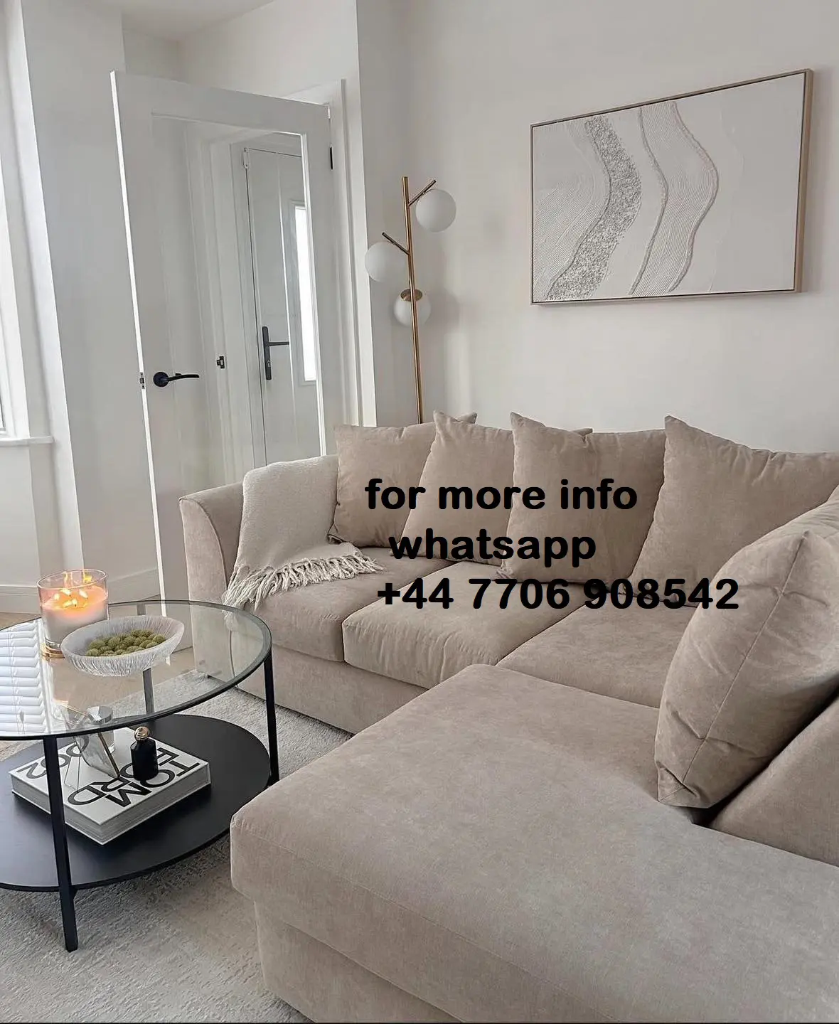 DFS 4x Seater L Shape Corner Sofa