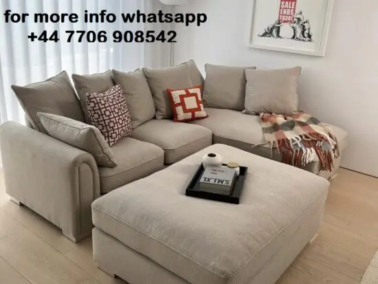 DFS 4x Seater Corner Chicwick Sofa