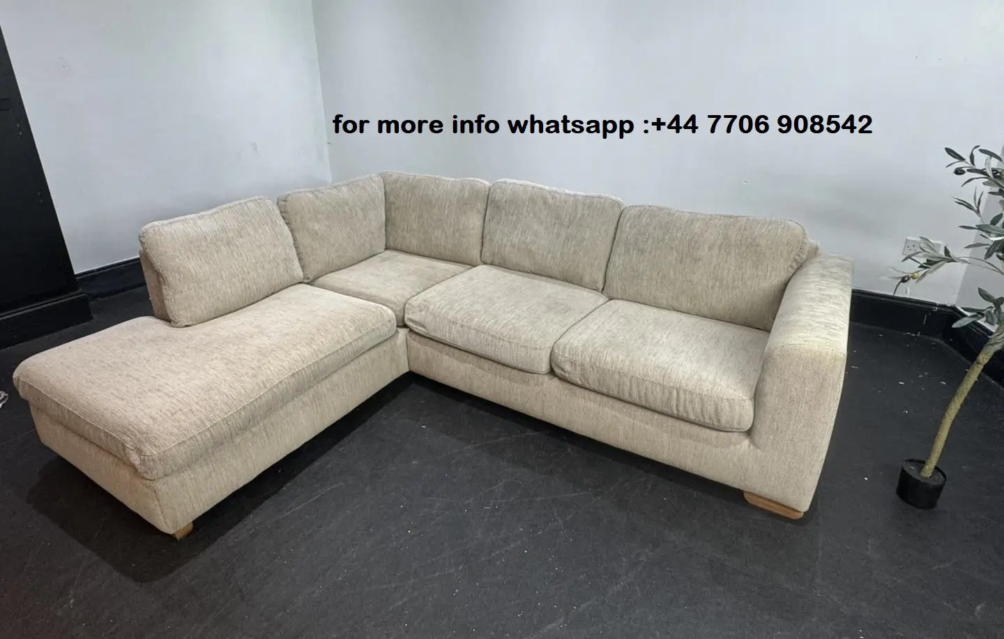 DFS 4x Seater L Shape Corner Sofa