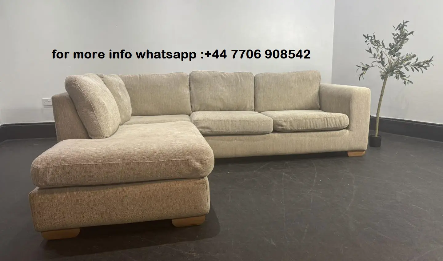 DFS 4x Seater L Shape Corner Sofa