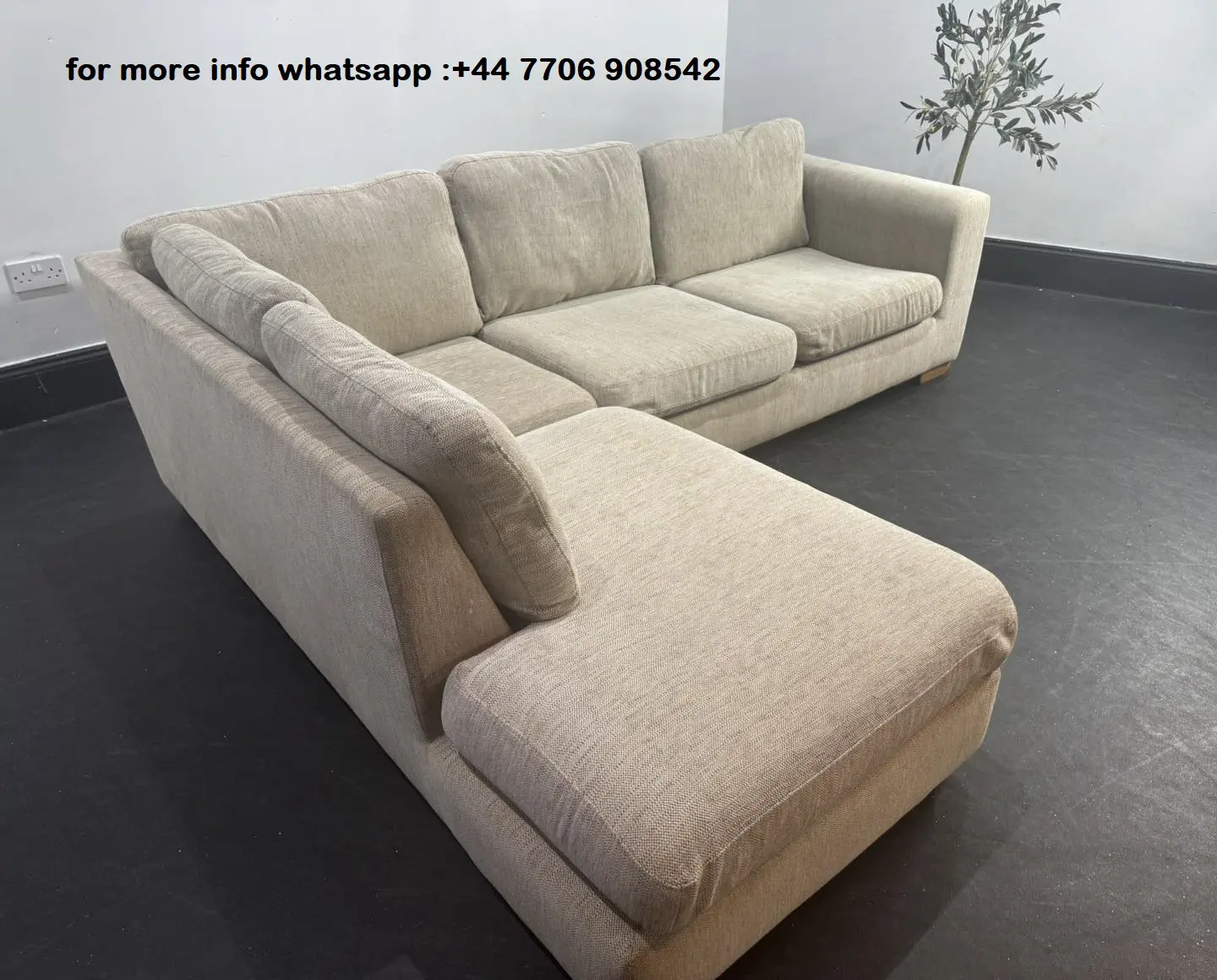 DFS 4x Seater L Shape Corner Sofa