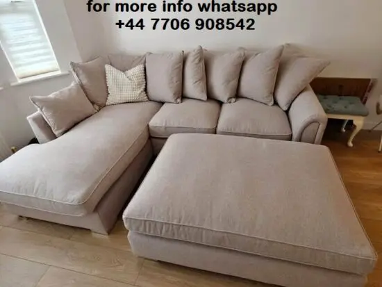 DFS 4x Seater Corner Chicwick L Shape Sofa