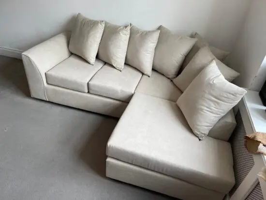 4x settee right hand corner sofa
