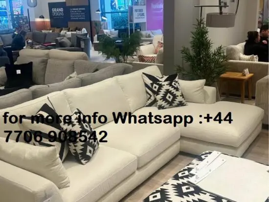 DFS 4x Seater L shape Corner Sofa
