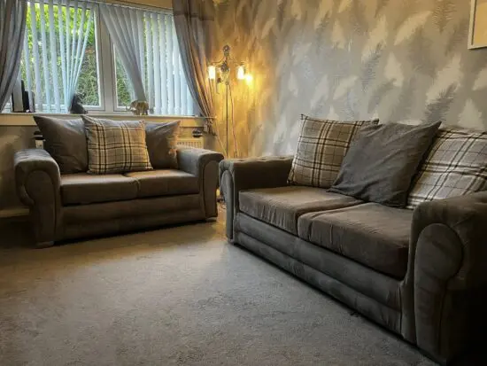 Brand new 2+3 seater Verona sofa set Grey!!!