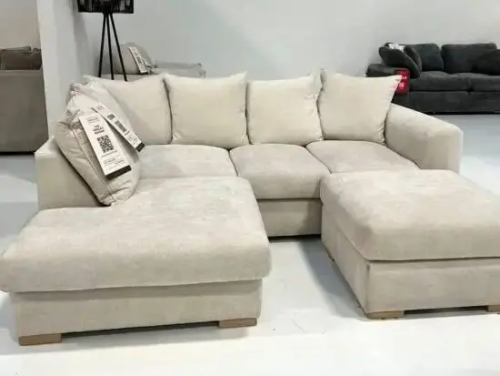 Sofa Club Beige 4x Settee L Shape Corner Sofa For Sale