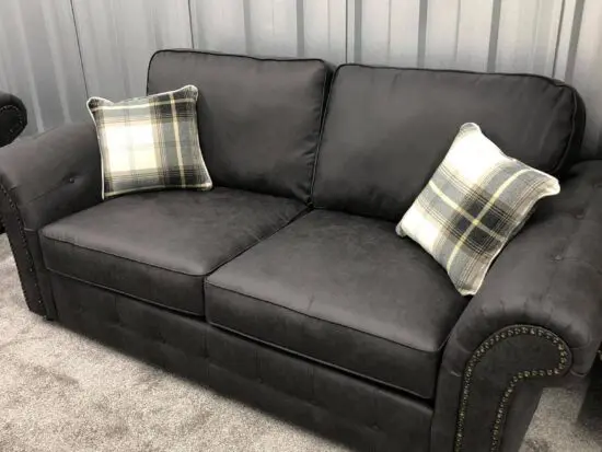 Brand New Oak Land 3+2 Leather Loveseat For Sale Best & Discounted