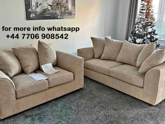 DFS 3+2 Seater Loveseat Sofa Set
