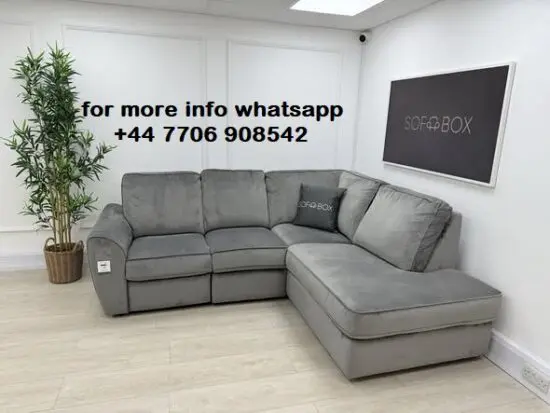 DFS 4x Seater L shape Highback Corner Sofa