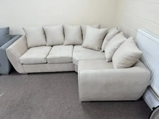 DFS Dual Arm L-Shaped Sofa For Sale