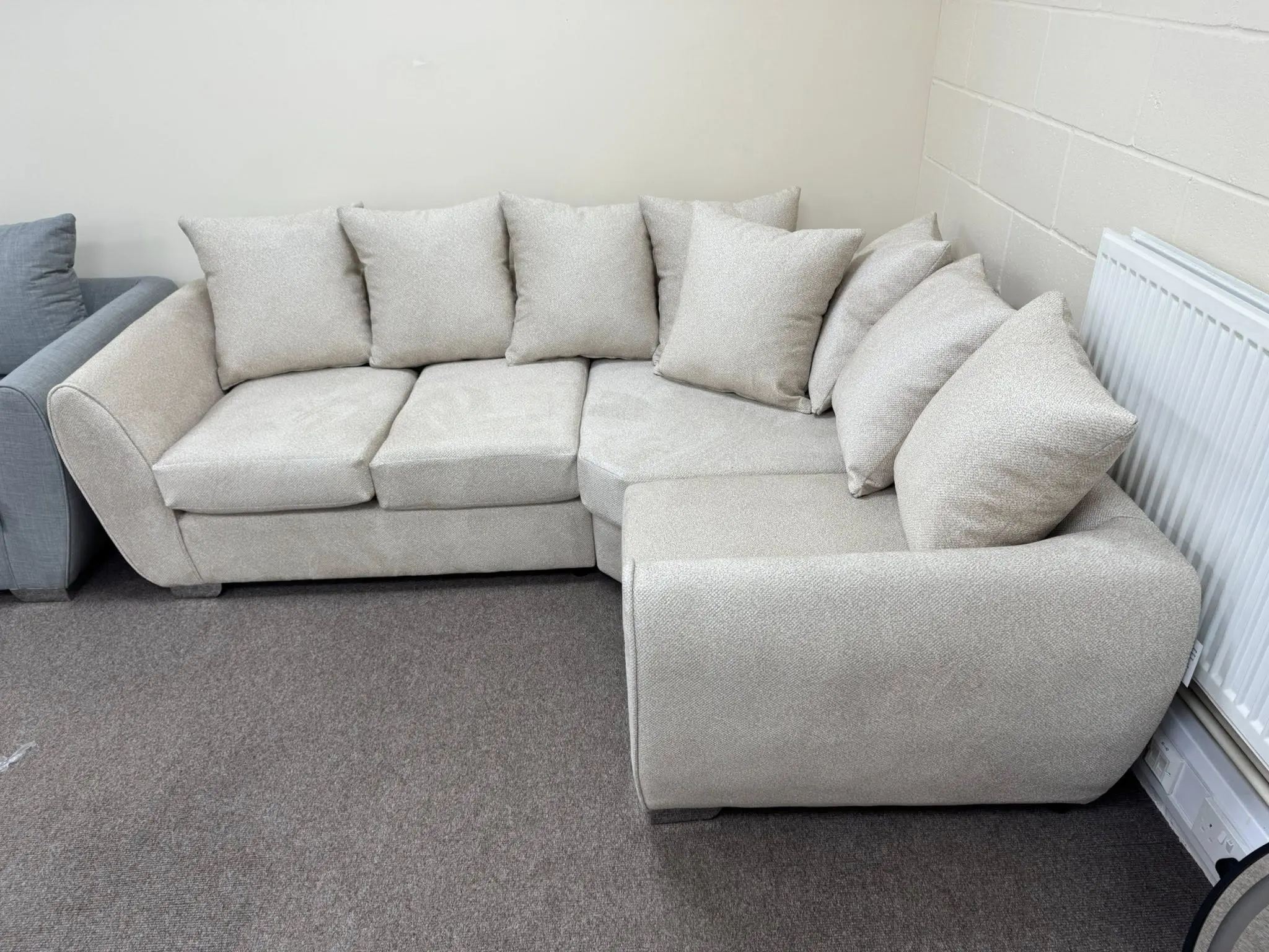 DFS Dual Arm L-Shaped Sofa For Sale