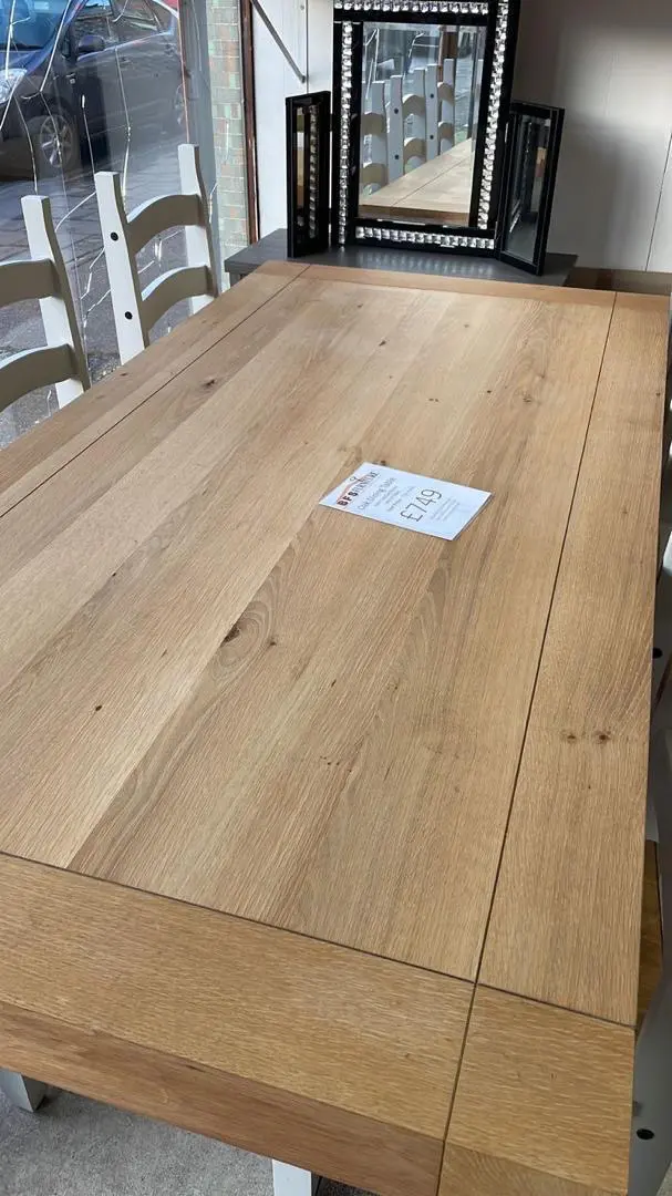 Dining table with chairs