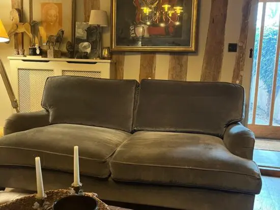 Beautiful 3 Seater Sofa & Sofa Bed- Sofa.Com- Slate