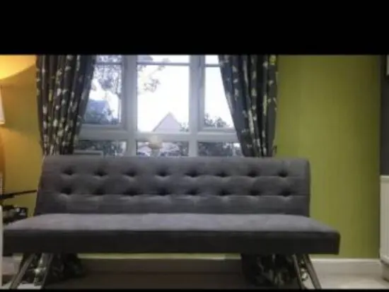 New Grey Sylish Sofa was £499. Receipt! 2 available.Perfect for reception/mancave/business sterling furniture