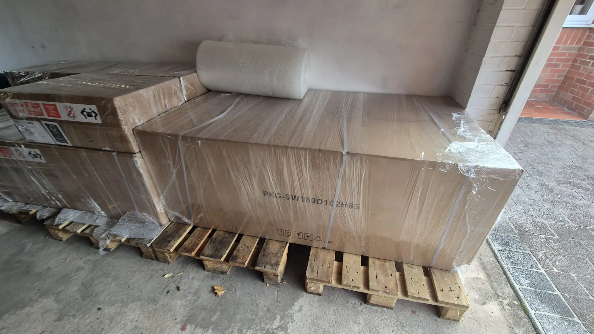 San Mateo Option W Left Hand Facing Heated Power 3 Seat Chaise