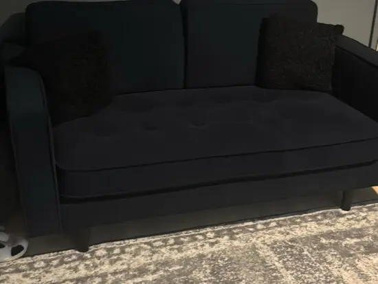 Dusk Sloane 2 seater in midnight