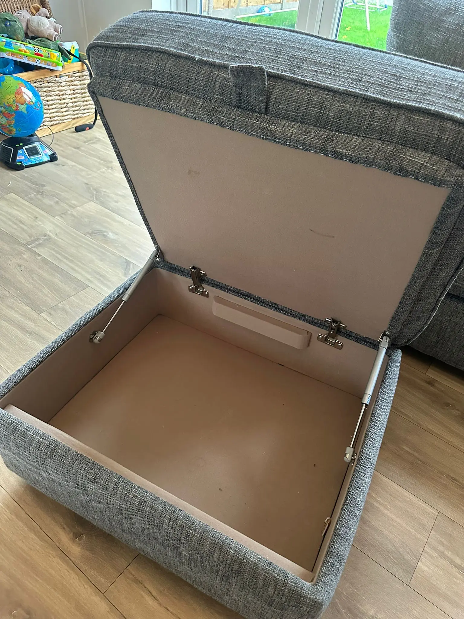 Next Stamford Snuggle seat sofa and footstool