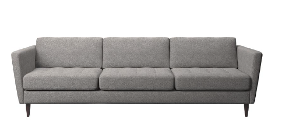 BO CONCEPT 3-Seater Osaka sofa, tufted seat