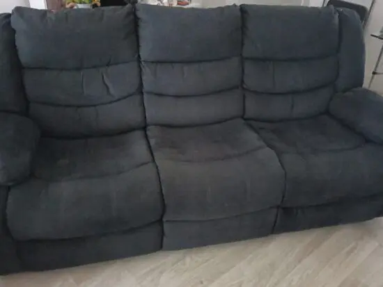 Grey 3 Seater Electric Recliner & Electric Recliner Chair