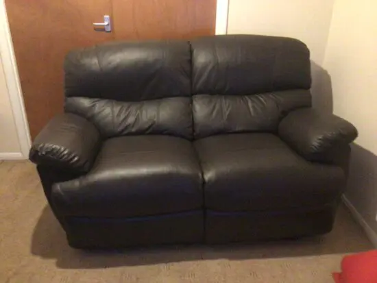 Leather sofa
