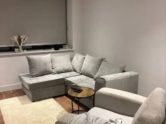 Grey sofa