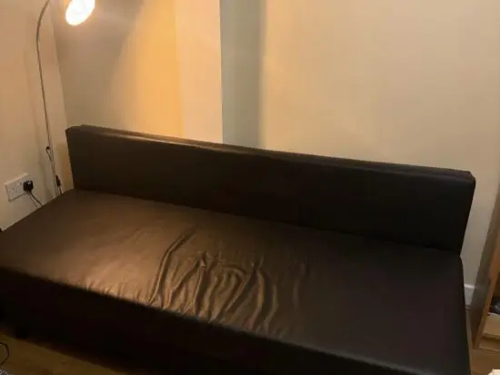 Black Ikea ÄLVDALEN Sofa Bed